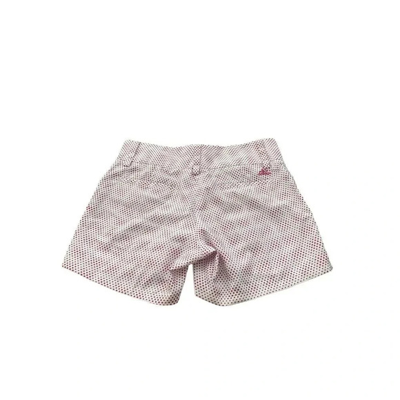 Adidas Climalite Outdoor Beach Pink Dot Summer Golf Shorts Size Large - Picture 2 of 5